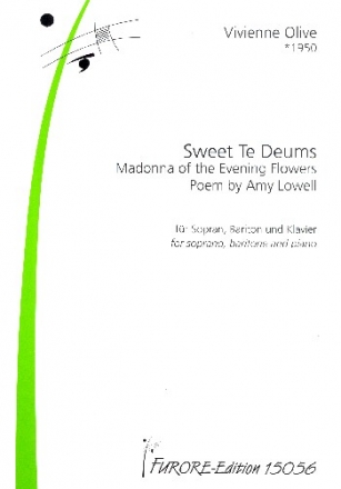 Sweet Te Deums fr Sopran, Bariton und Klavier 3 Partituren
