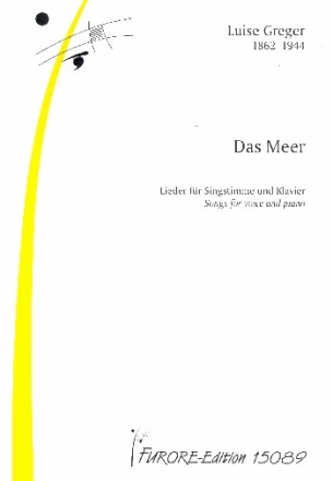 Das Meer fr Gesang und Klavier Partitur