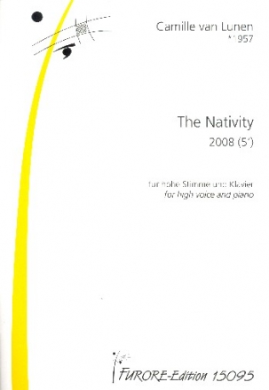 The Nativity fr Gesang (hoch) und Klavier Partitur (en)