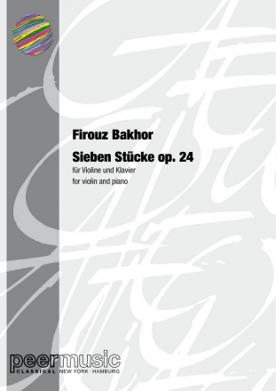 7 Stcke op.24 fr Violine und Klavier