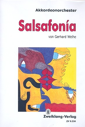 Salsafonia fr Akkordeonorchester, Klavier und Schlagzeug Partitur und Stimmen