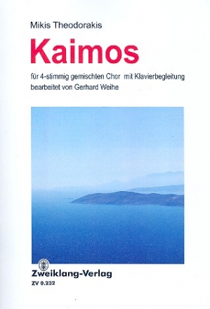 Kaimos fr gem Chor und Klavier Partitur