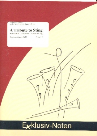 A Tribute to Sting fr 4 Saxophone (SATBar) Partitur und Stimmen