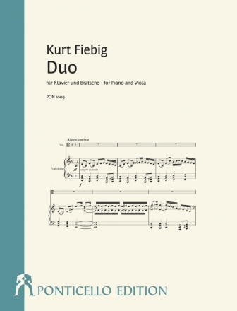 Duo fr Klavier und Bratsche fr Viola und Klavier