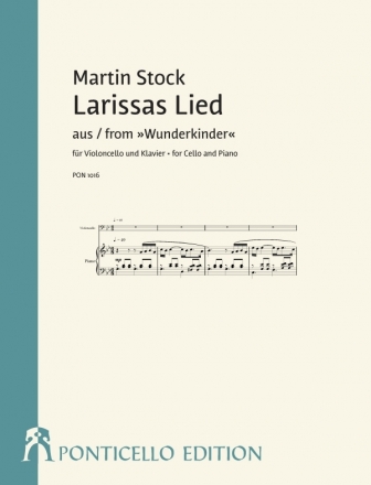 Larissas Lied fr Violoncello und Klavier