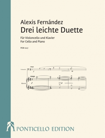 3 leichte Duette fr Violoncello und Klavier