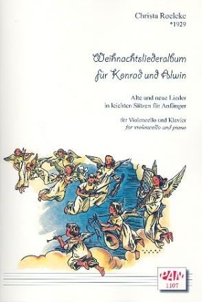 Weihnachtsalbum fr Konrad und Alwin fr Violoncello und Klavier