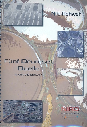 5 Drumset Duelle (+CD) fr 2 Schlagzeuge Partitur und Stimmen