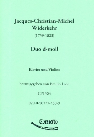 Duo d-Moll fr Violine und Klavier