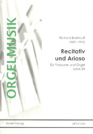 Recitativ und Arioso op.24 fr Posaune (Violoncello) und Orgel