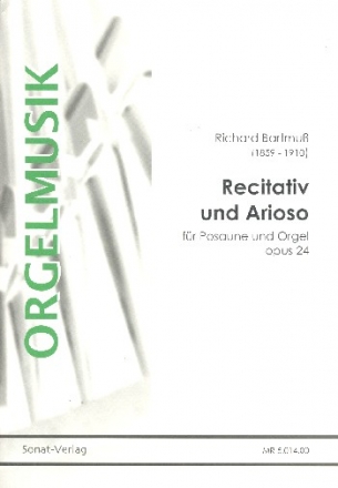 Recitativ und Arioso op.24 fr Posaune (Violoncello) und Orgel