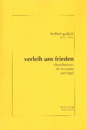 Verleih uns Frieden fr Trompete und Orgel