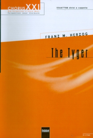 The Tyger fr gem Chor a cappella Partitur (en)