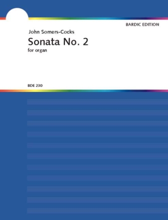 Somers-Cocks, John Sonata No. 2 Orgel solo