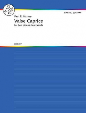 BDE897  Valse Caprice fr 2 Klaviere Stimmensatz