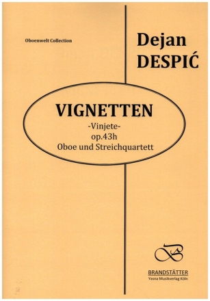 Vignetten op.43h fr Oboe und Streichquartett Partitur und Stimmen