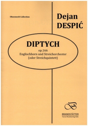Diptych op.166 fr Englischhorn und Streichorchester Partitur und Stimmen