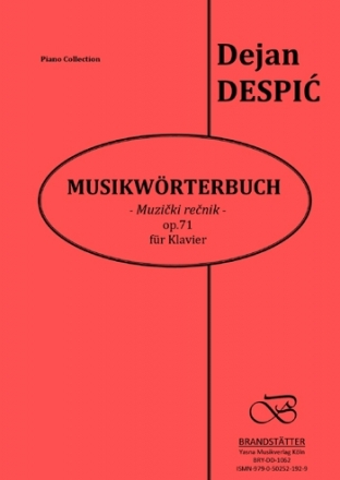 Musikwrterbuch op.71 fr Klavier
