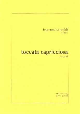 Toccata capricciosa fr Orgel