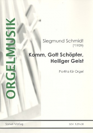 Komm Gott Schpfer Heiliger Geist fr Orgel