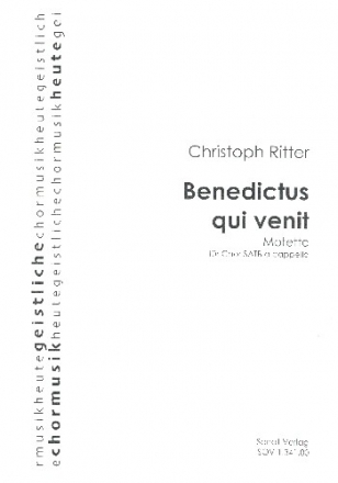Benedictus fr gem Chor a cappella Partitur
