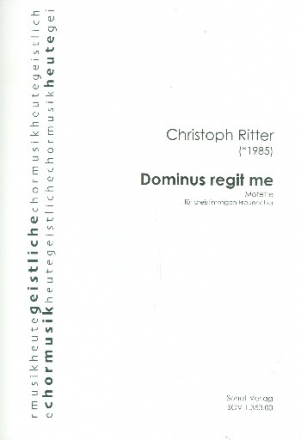 Dominus regit me fr Frauenchor a cappella Partitur