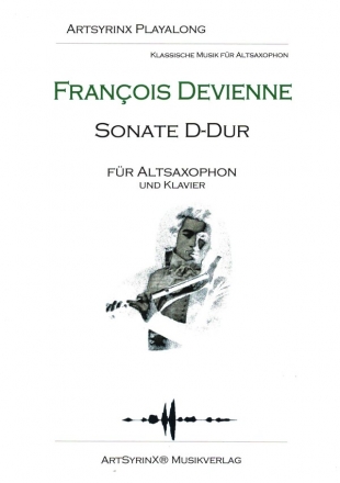 Sonate D-Dur (+CD) fr Altsaxophon und Klavier Altsaxophonstimme mit Playalong CD