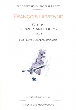 6 konzertante Duos op.5 fr Flte und Altflte Stimmen