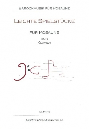 Leichte Spielstcke fr Posaune und Klavier Partitur