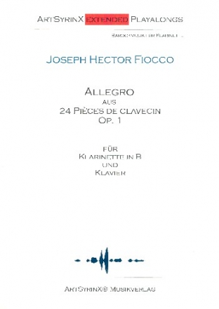 Allegro (+CD) fr Klarinette und Klavier Klarinettenstimme