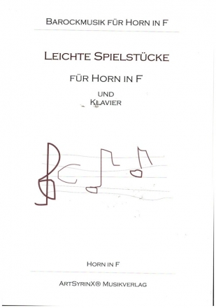 Leichte Spielstcke fr Horn und Klavier Hornstimme