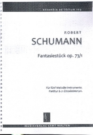 Fantasiestck op.73,1 fr flexibles Ensemble Partitur und Stimmen