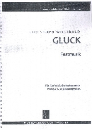 Festmusik fr flexibles Ensemble Partitur und Stimmen