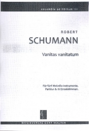 Vanitas vanitatum fr flexibles Ensemble Partitur und Stimmen