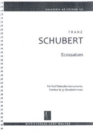 Ecossaisen fr flexibles Ensemble Partitur und Stimmen