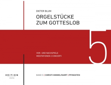 Orgelstcke zum Gotteslob Band 5 - Christi Himmelfahrt / Pfingsten fr Orgel