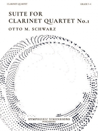 Suite no.1 for clarinet quartet score and parts