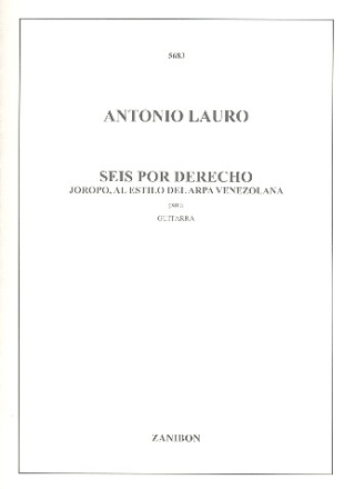 Sies pro drecho Jaropo, al estilo del arpa venezolano para guitarra