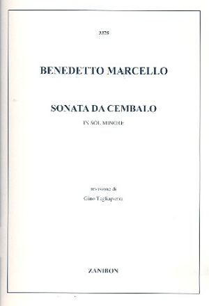 Sonata da Cembalo sol minore fr Cembalo