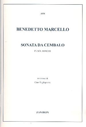 Sonata da Cembalo sol minore fr Cembalo