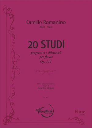 Camillo Romanino, 20 Studi Op. 114 Flute Book