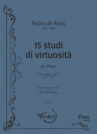 Pedro de Assis, 15 Studi di Virtuosita Flute Book