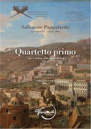 Salvatore Pappalardo, Quartetto Terzo Op. 4 String Quartet Set