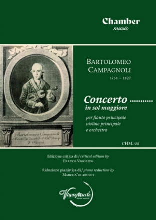 Bartolomeo Campagnoli, Concerto in Sol Maggiore for Flute, Violin and Piano Set