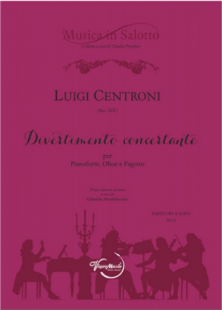 Luigi Centroni, Divertimento Concertante for Piano, Oboe and Bassoon Set