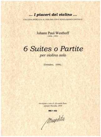 6 Suites o Partite per violino