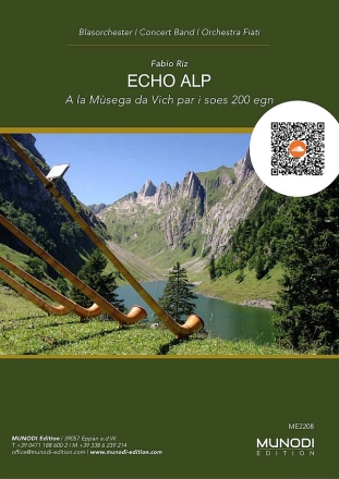 Echo Alp fr Blasorchester Partitur und Stimmen