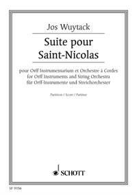 Suite pour Saint-Nicolas Orff-Instrumente und Streichorchester Partitur
