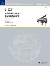 Rve d'amour G-Dur Klavier erleichterte Fassung