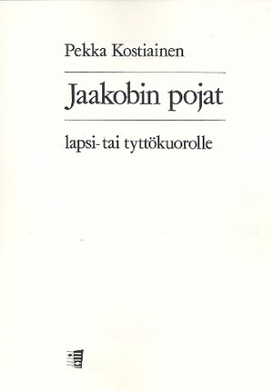 Jaakobin pojat fr Frauenchor a cappella Partitur (fin)